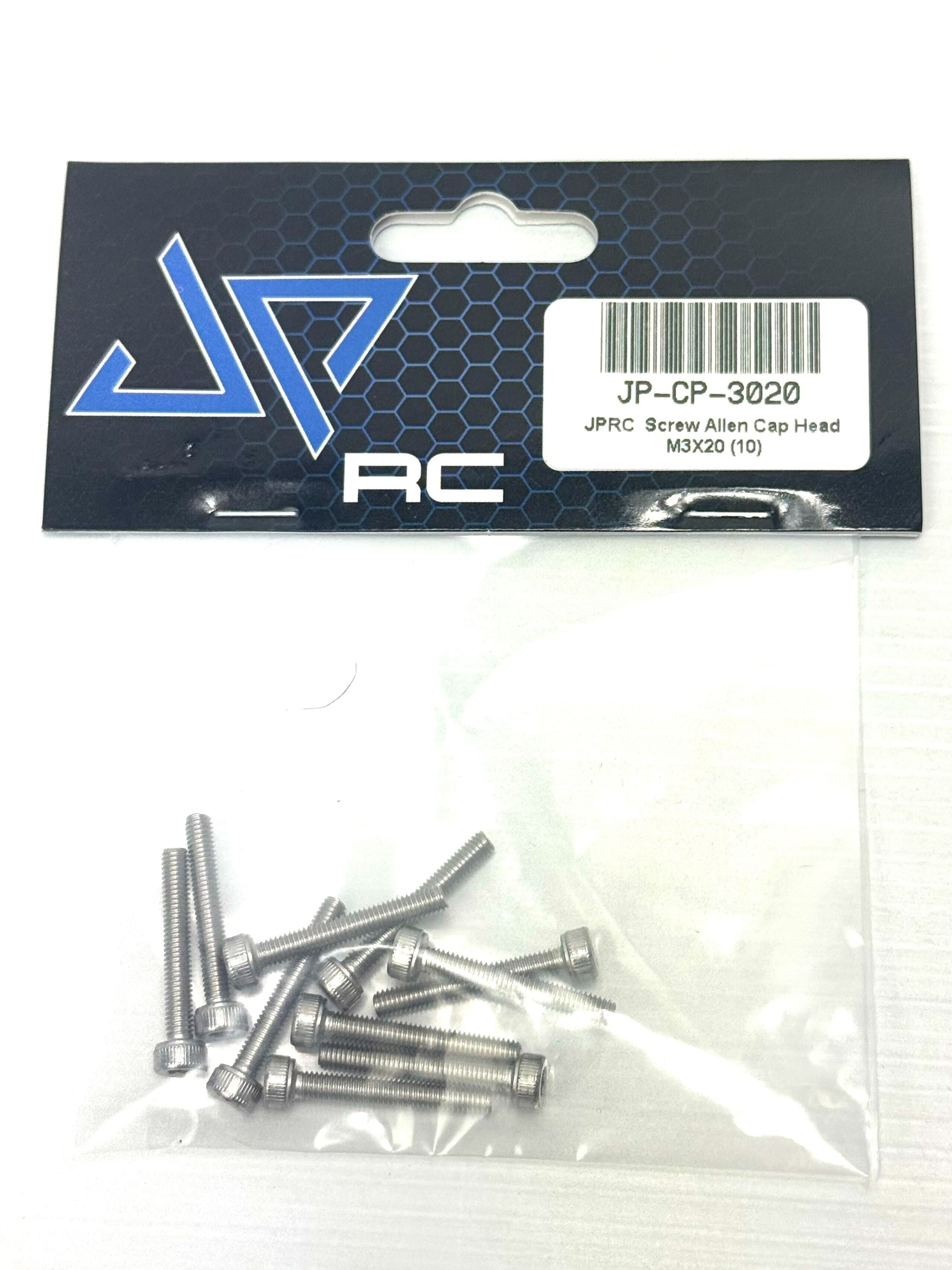 JPRC Screw Allen Cap Head M3X20 (10)