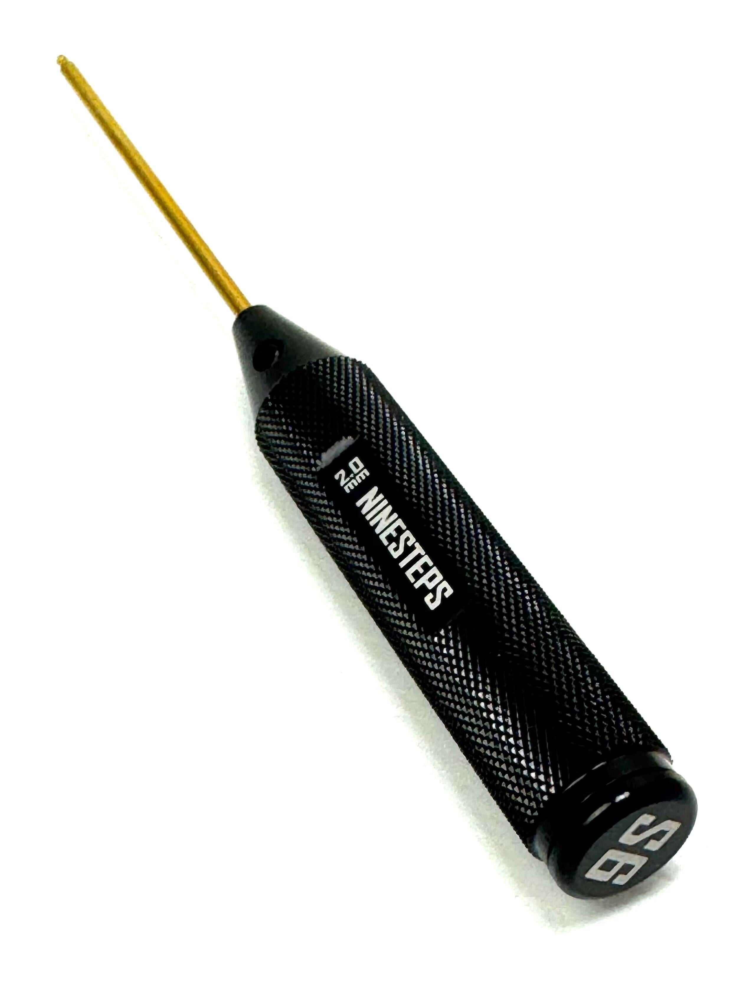 NineSteps 2.0mm x 120mm Allen Ball Head Driver (Tungsten Steel)