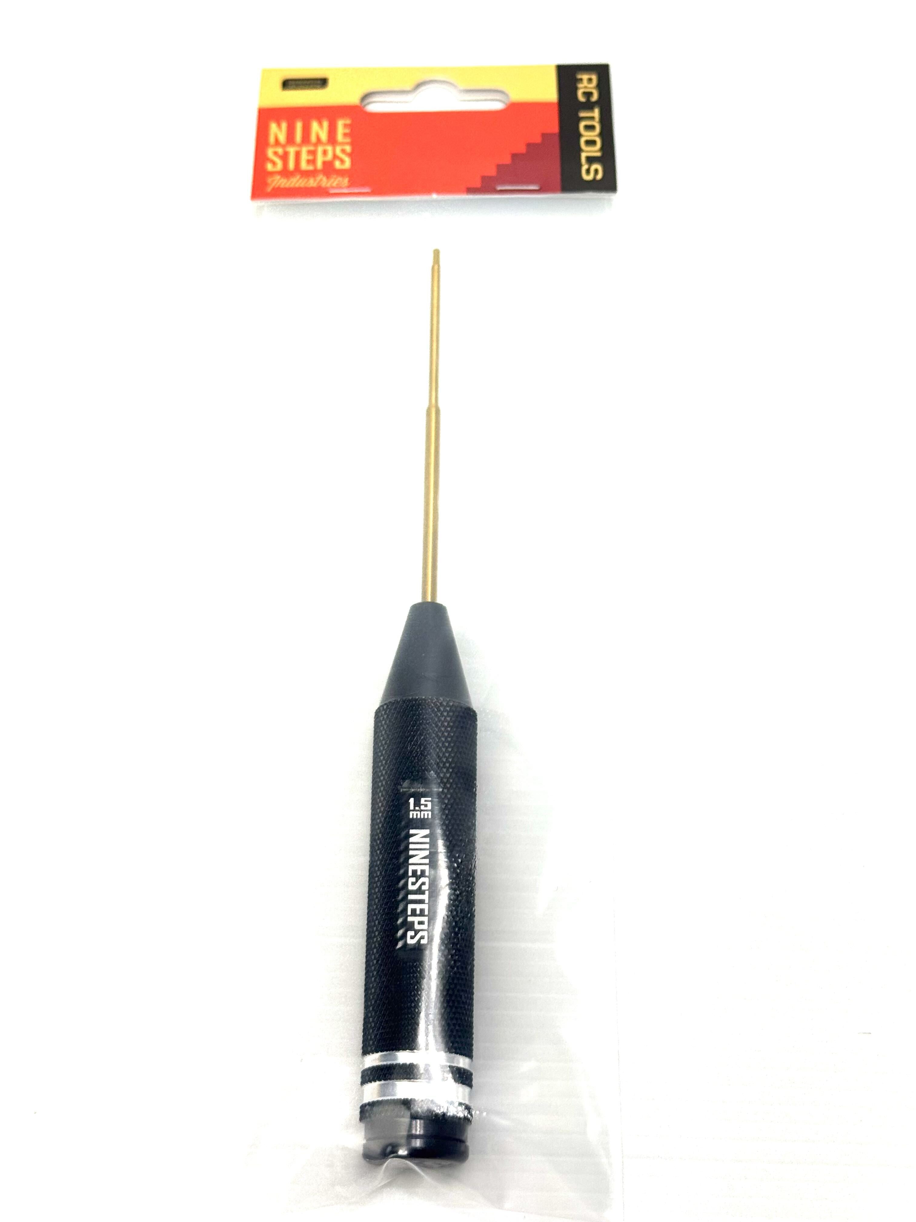 NineSteps 1.5mm x 120mm Allen Driver (Tungsten Steel)