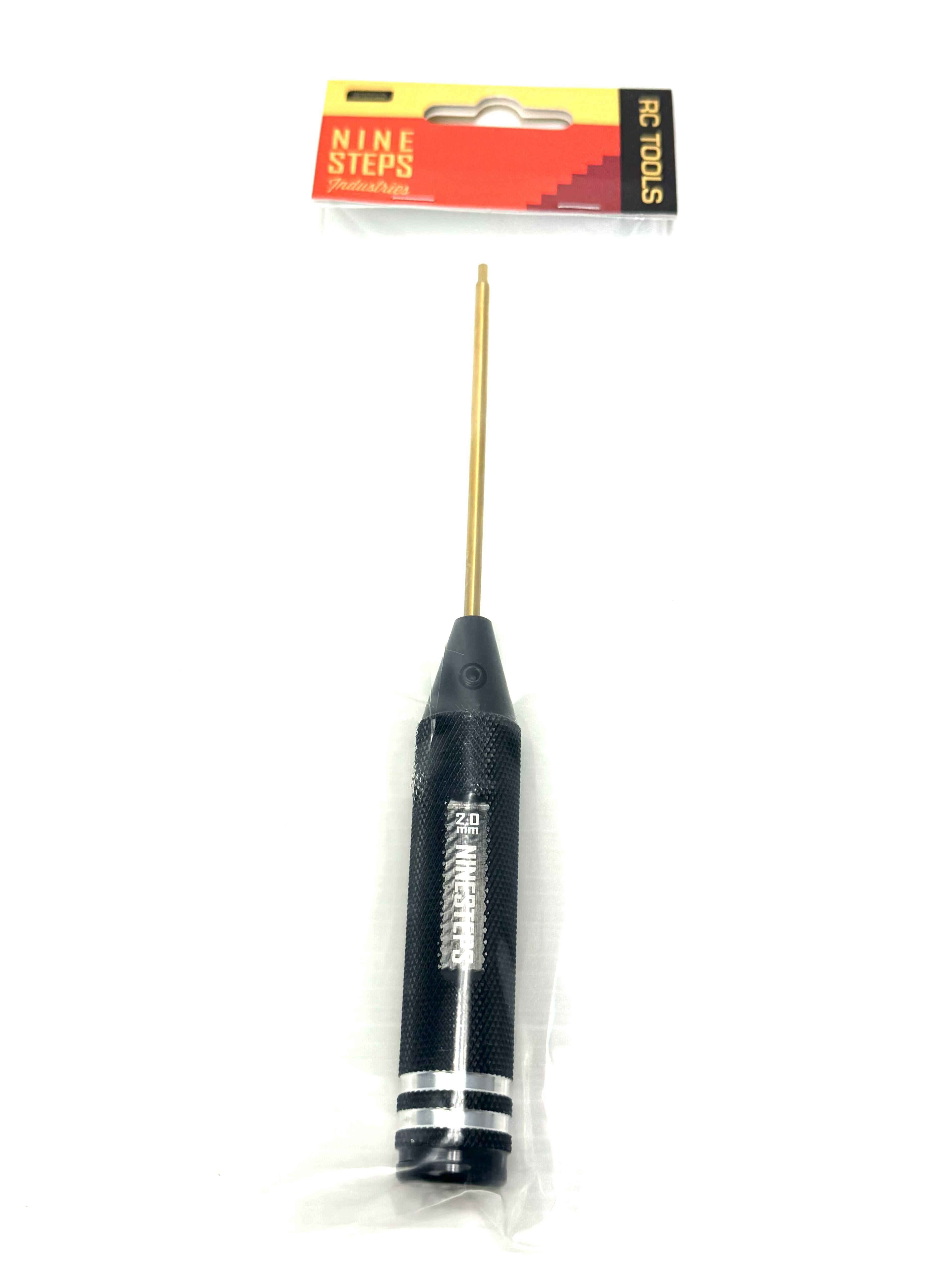 NineSteps 2.0mm x 120mm Allen Driver (Tungsten Steel)