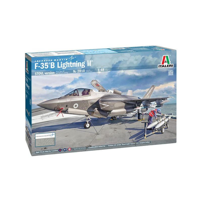 ITALERI F-35B Lightning II-Back Again - New Decal Edition