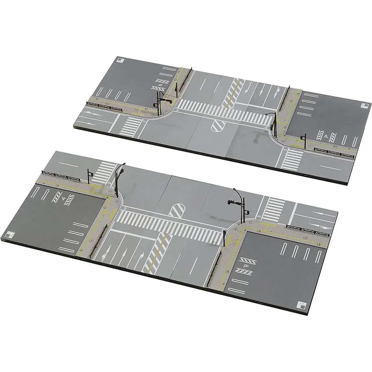 KATO N Unitram 4 Way Street Intersection Set
