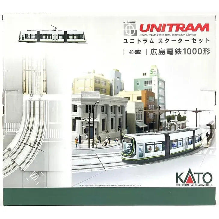 KATO N Unitram Starter Set Hiroden 1000 LRV
