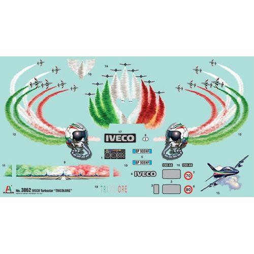 ITALERI 1/24 Iveco Turbostar Tricolore