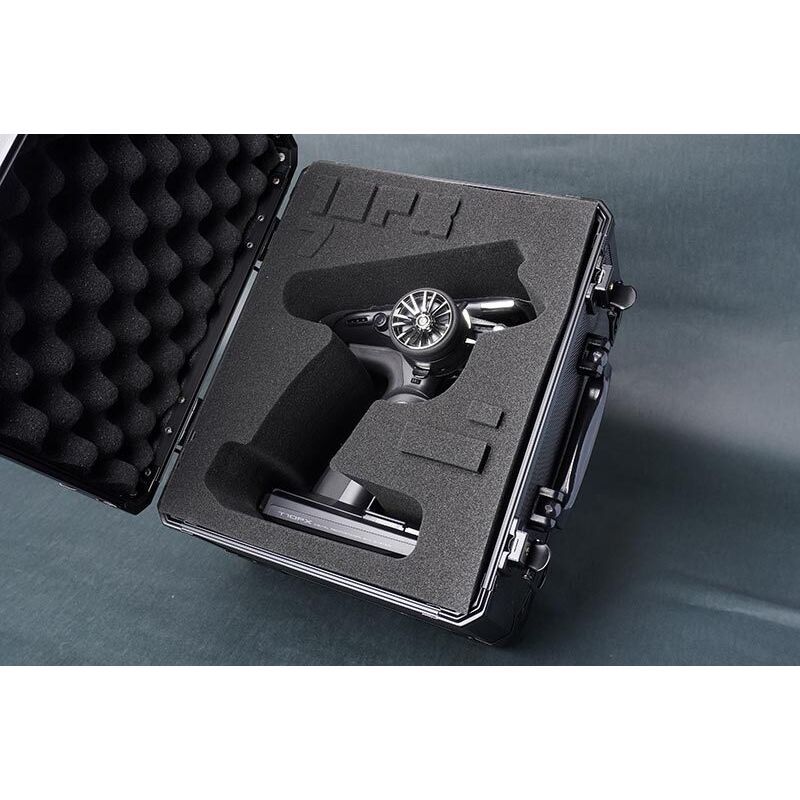 Mini Black V2 Aluminum Carry Case (w/Futaba 10PX/4PM/7PX/7PXR foam)