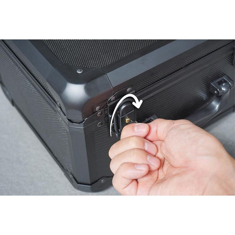 Mini Black V2 Aluminum Carry Case (w/Futaba 10PX/4PM/7PX/7PXR foam)