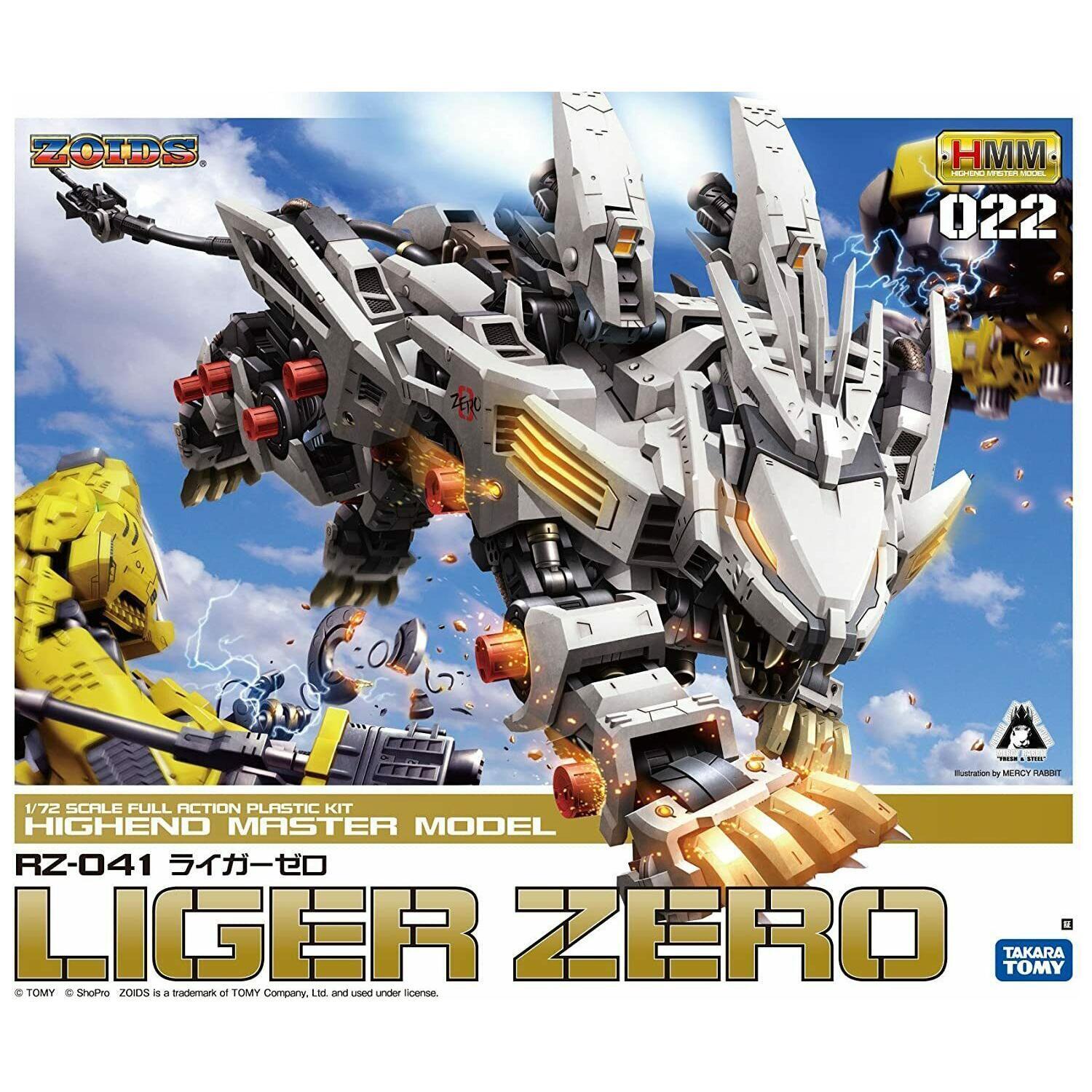KOTOBUKIYA 1/72 ZOIDS RZ-041 LIGER ZERO Marking Plus Ver.
