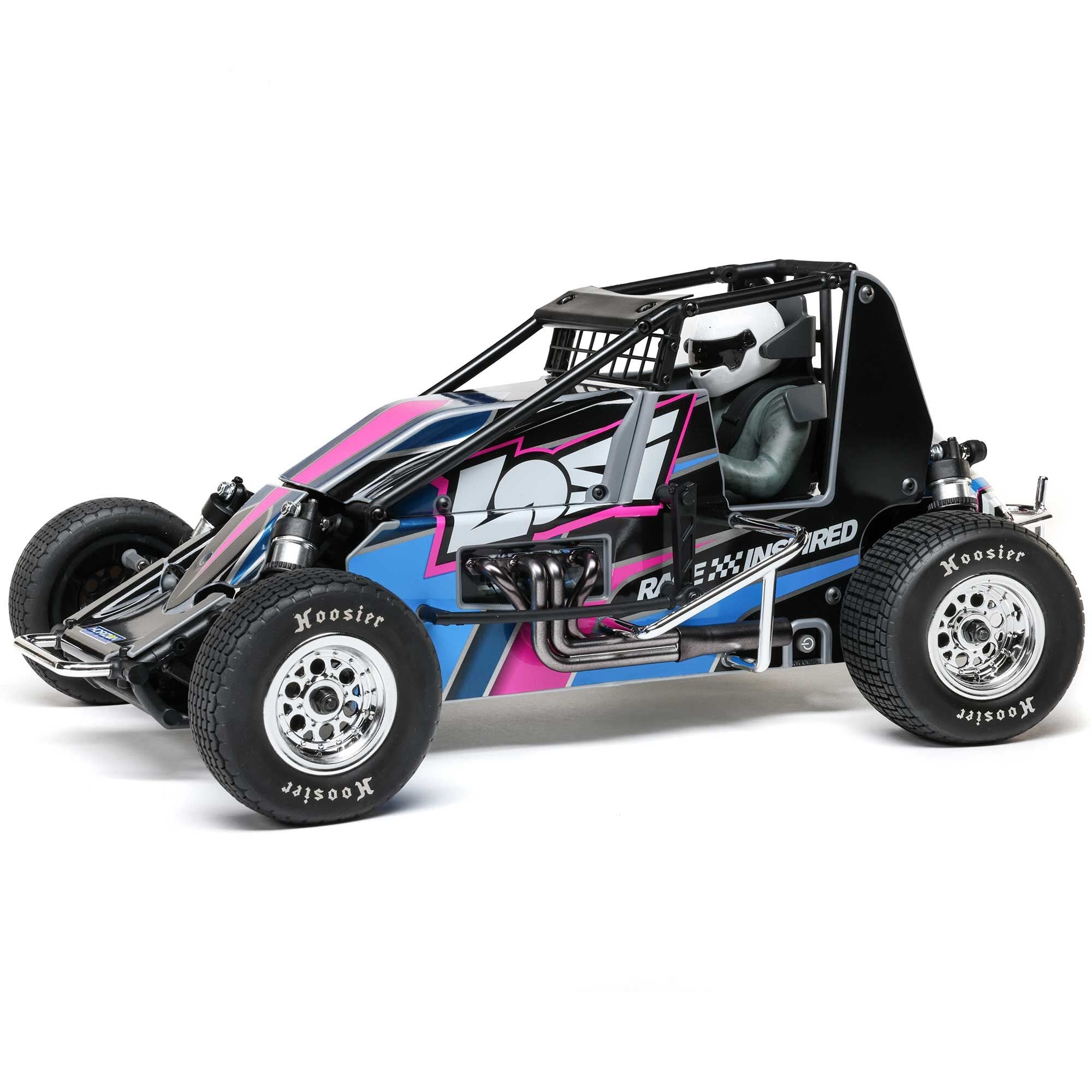 Losi 1/10 22S Sprint Car, 1/10 2WD, RTR, Brushless, Blue
