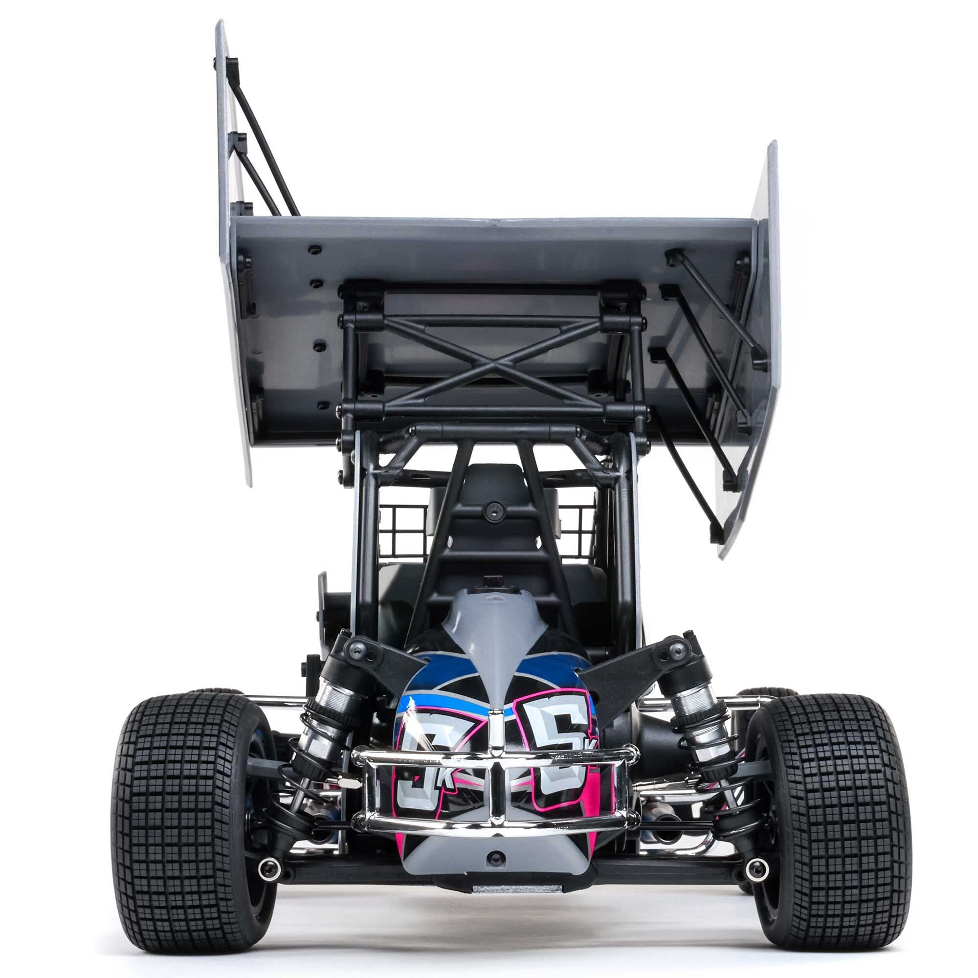 Losi 1/10 22S Sprint Car, 1/10 2WD, RTR, Brushless, Blue