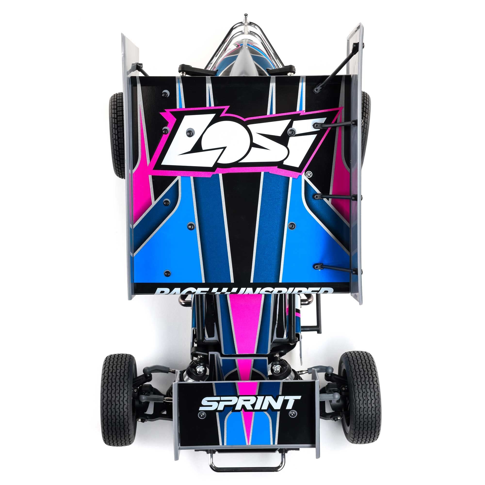 Losi 1/10 22S Sprint Car, 1/10 2WD, RTR, Brushless, Blue