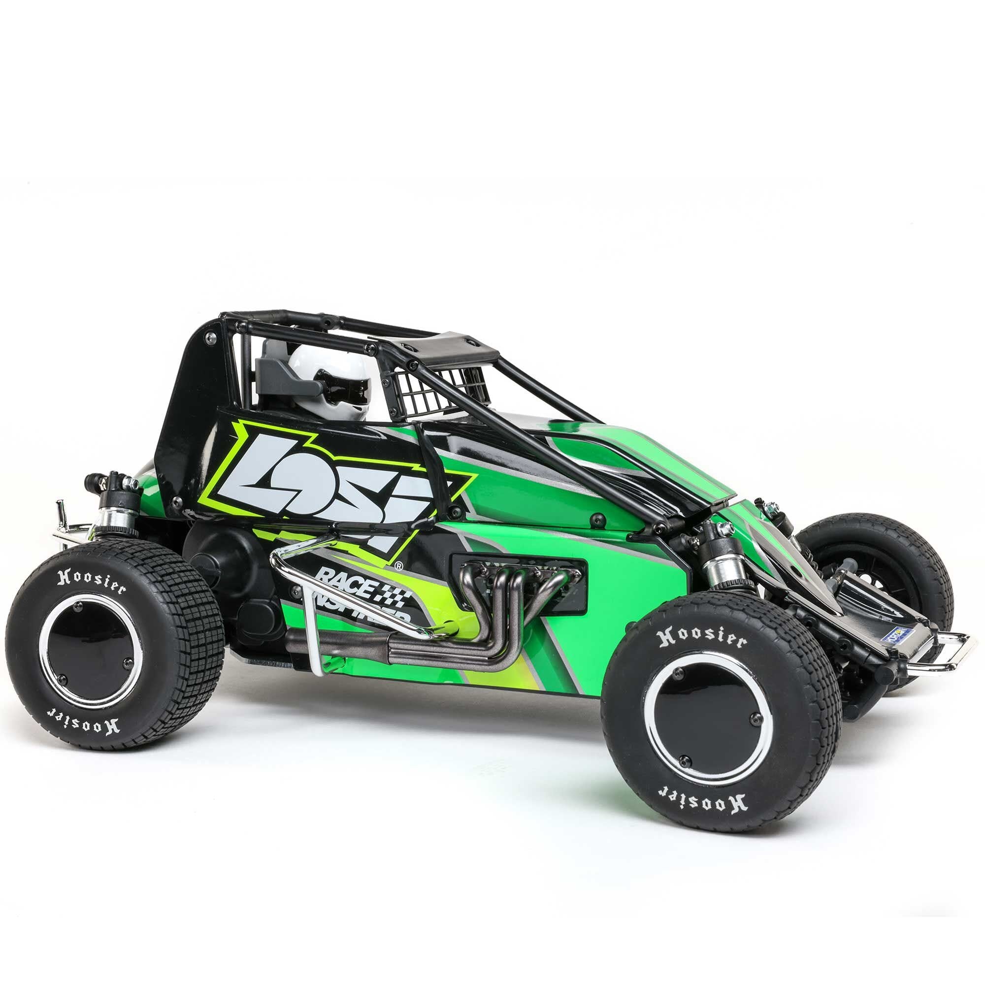 Losi 1/10 22S Sprint Car, 1/10 2WD, RTR, Brushless, Green