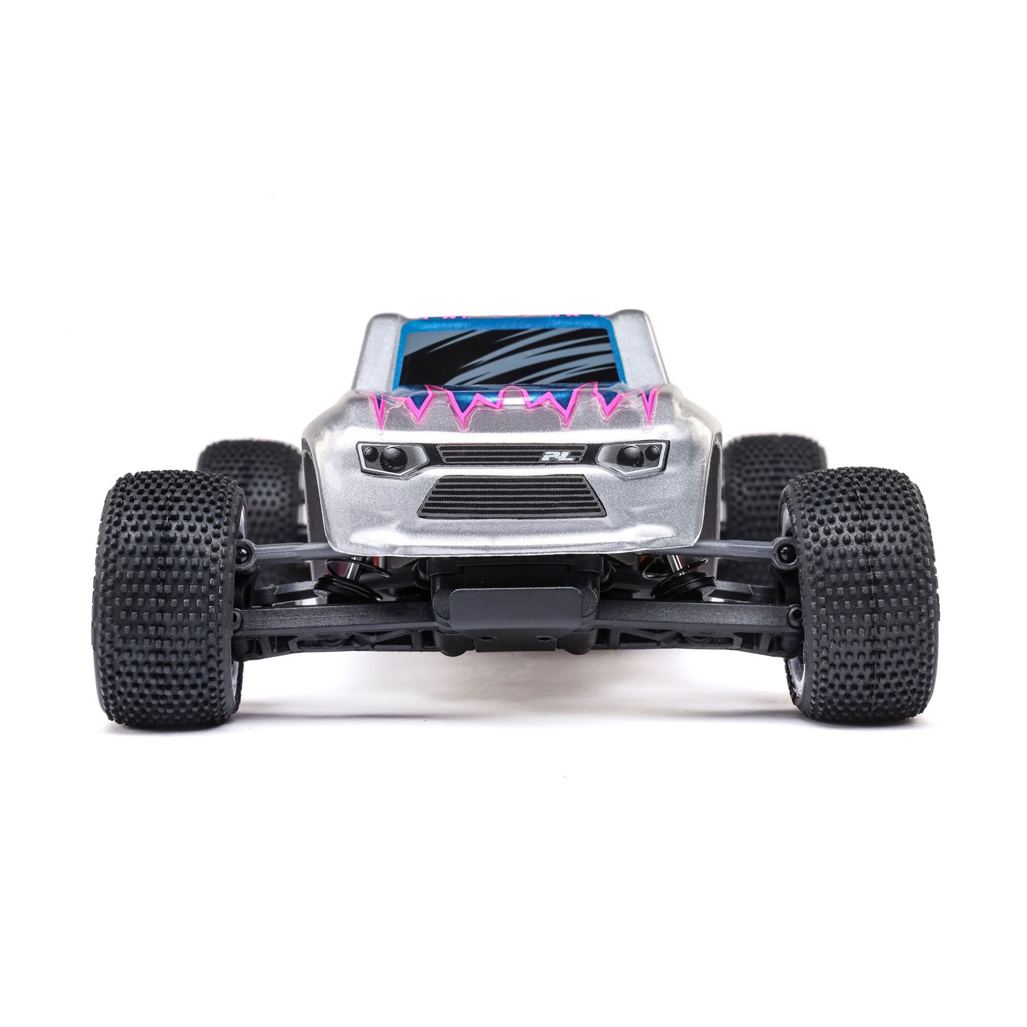 Losi 1/28 Micro-T 2S 2WD RTR Stadium Truck (Battery & Charger Included), Silver