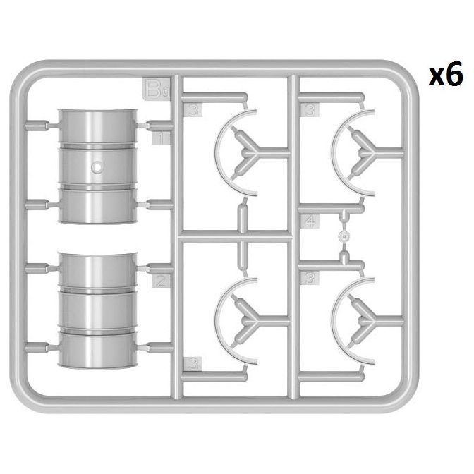 MINIART 1/35 German Soldiers with Fuel Drums Special Edition