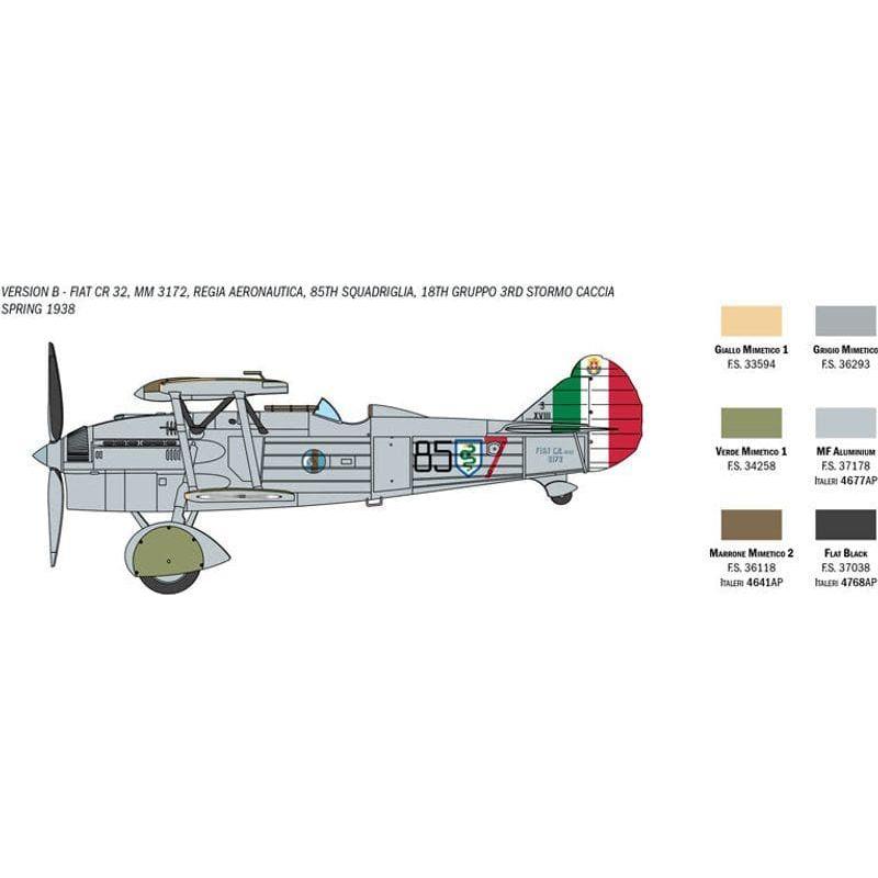 ITALERI 1/72 CR.32 Freccia