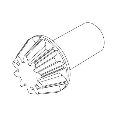 MJX Front Drive Gear (Metal) for 14301-14303
