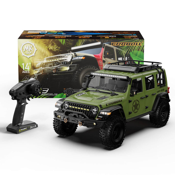 Rlaarlo MK07G-BS Croball MK-07 Green ARTR 1/7th BLS