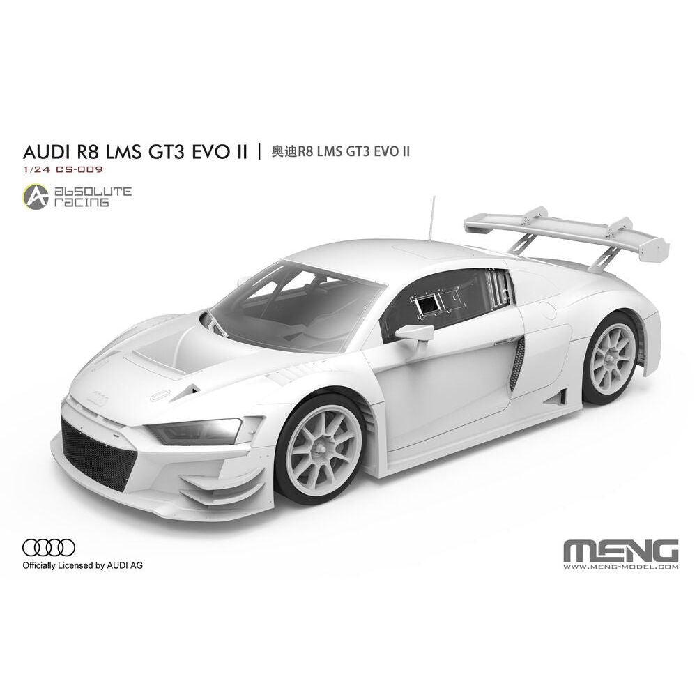 Meng 1/24 Audi R8 LMS GT3 EVO II Plastic Model Kit
