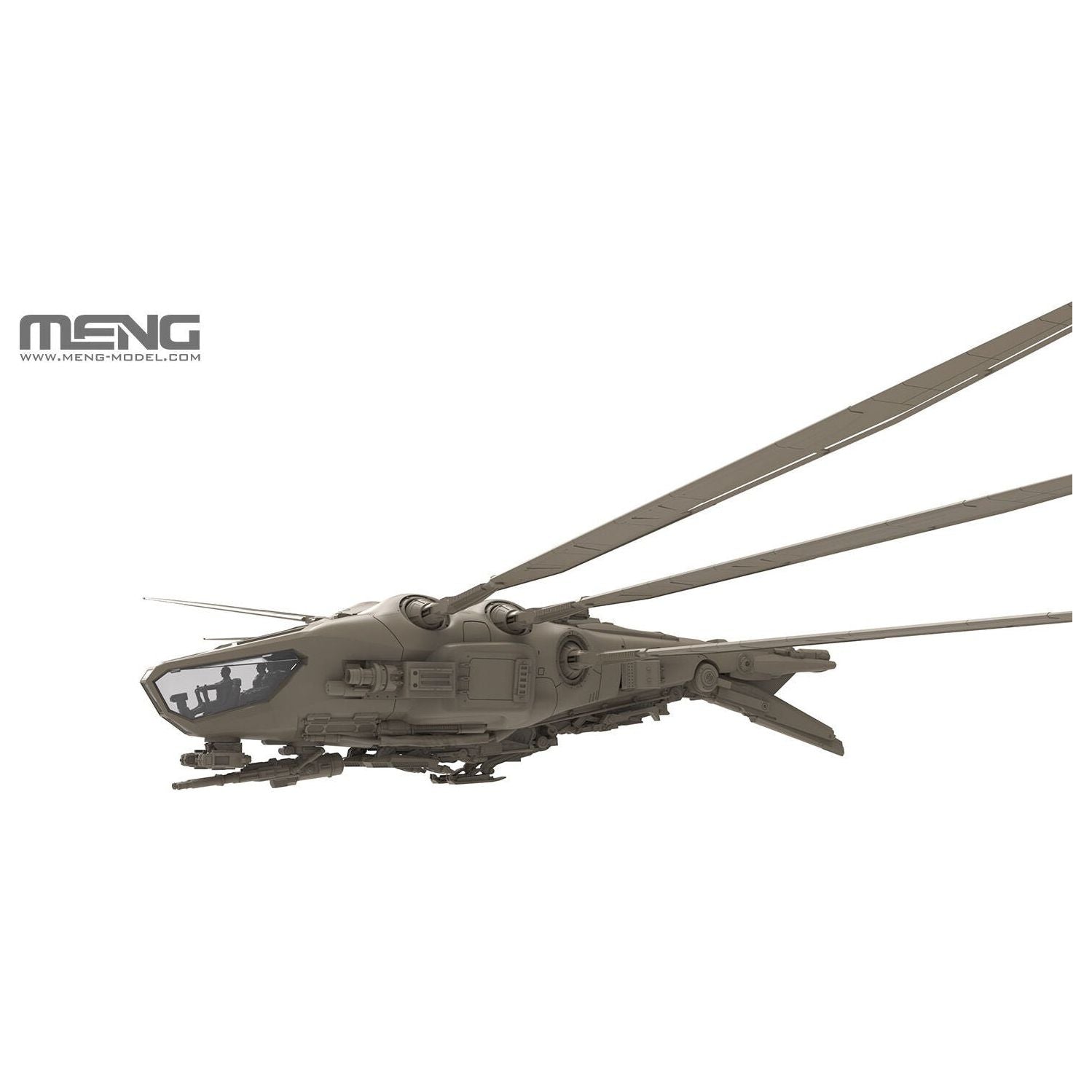 MENG 1/72 Dune Harkonnen Ornithopter