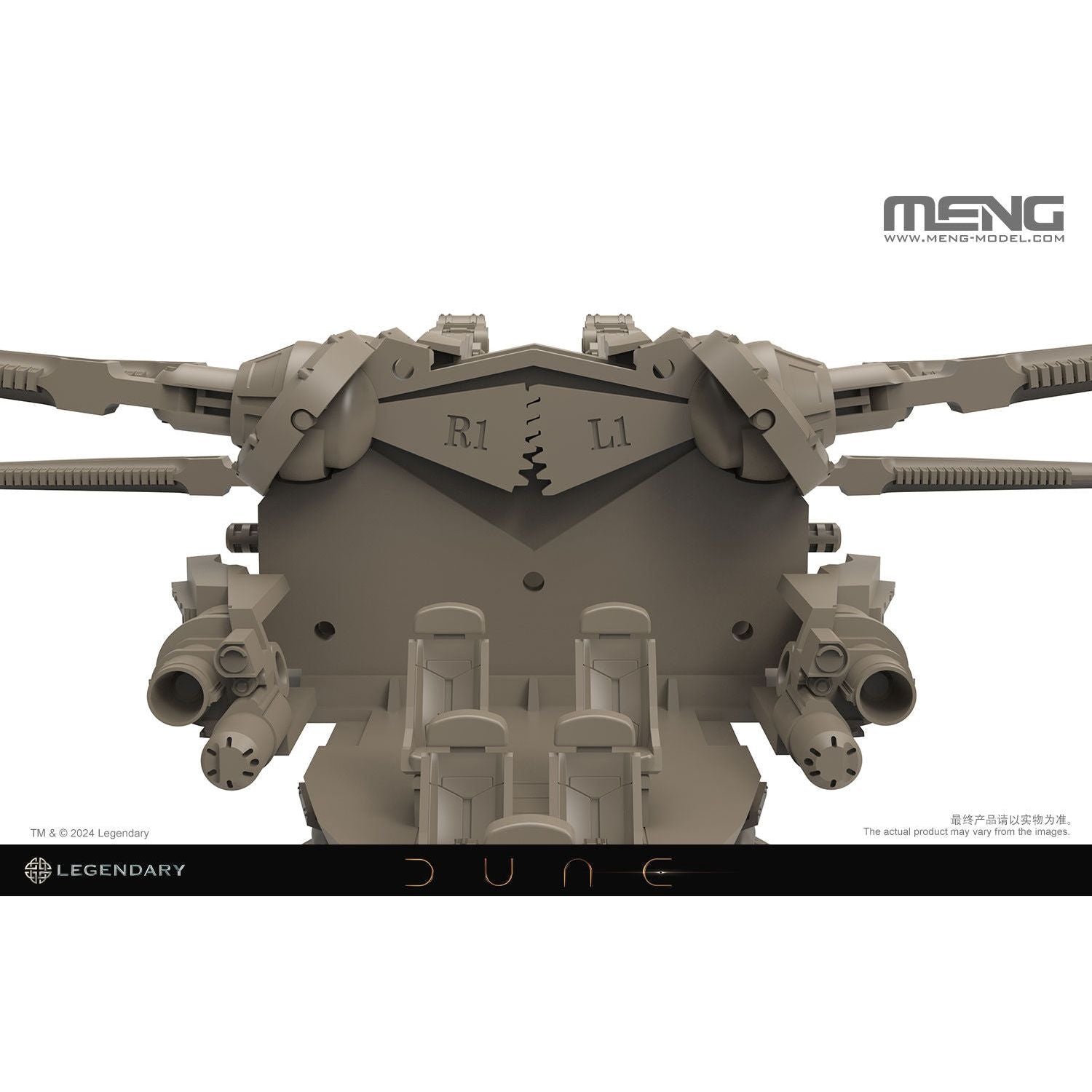 MENG 1/72 Dune Harkonnen Ornithopter