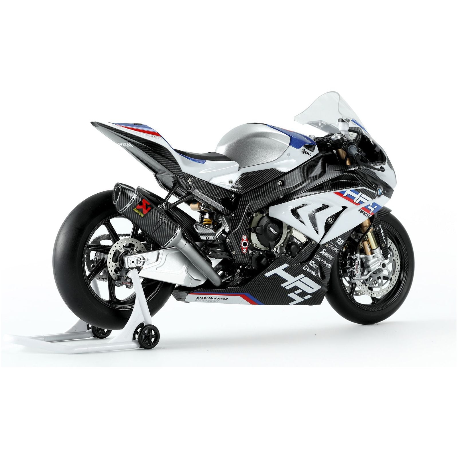 Meng 1/9 BMW HP4 Race (Pre-colored Edition) Plastic Model Kit