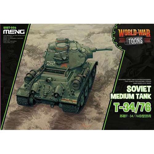 MENG World War Toons Soviet Medium Tank T-34/76