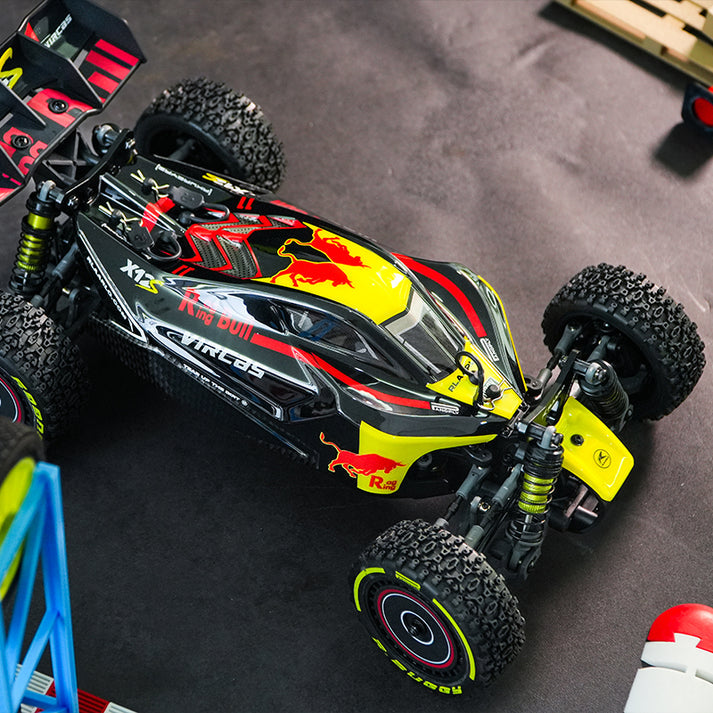 RLAARLO 1/12 Buggy Metal BLS Red/Yellow RTR (X12S-R)