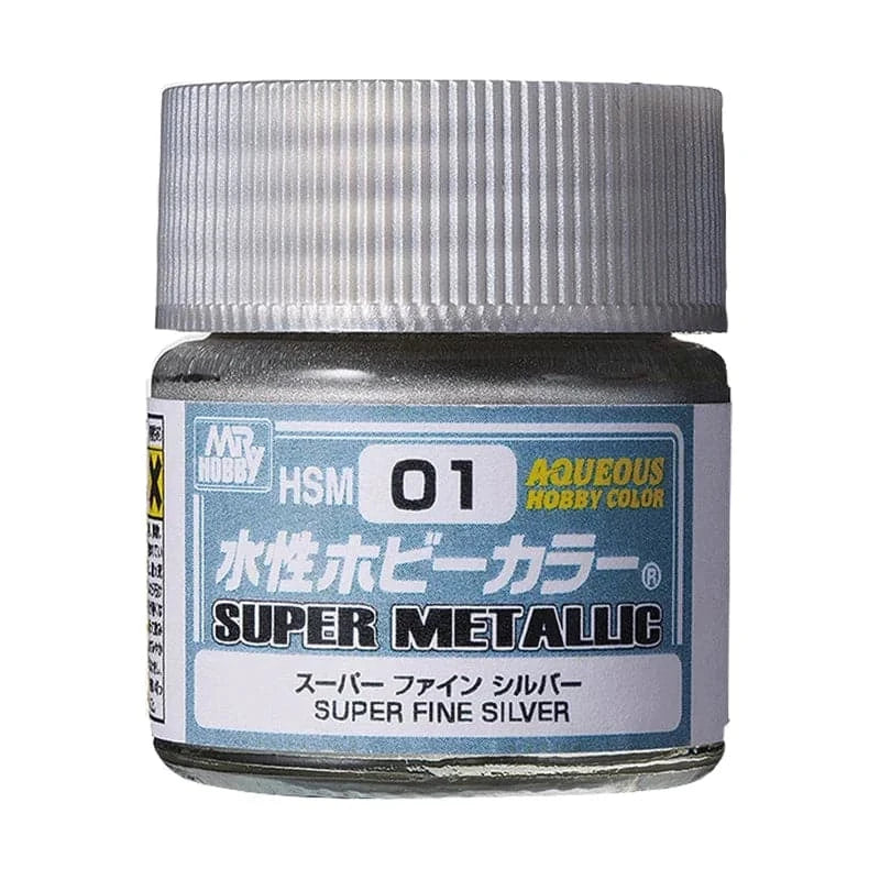 MR HOBBY Aqueous Super Metallic - Super Fine Silver 10ml