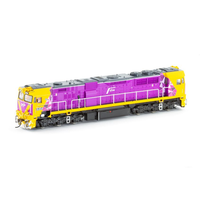 AUSCISION N Class N454 V/Line PTV - Purple/Yellow (City of Horsham)