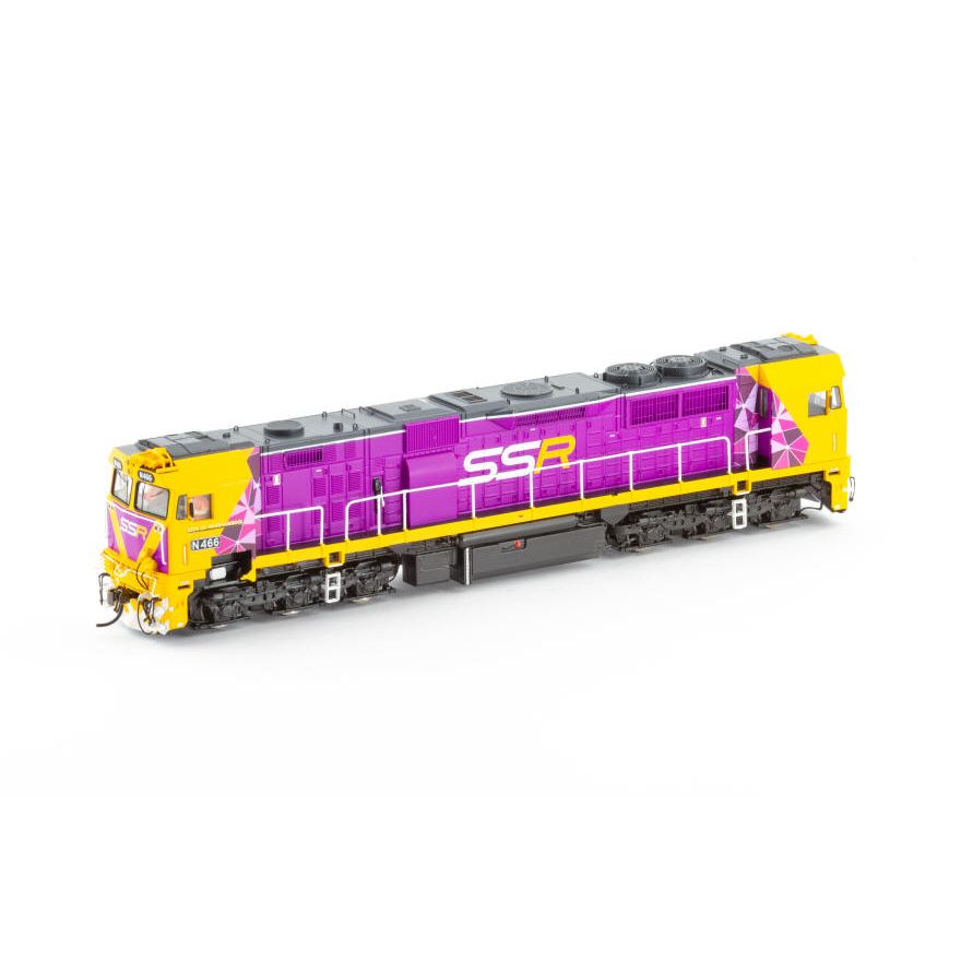 AUSCISION N Class N466 SSR Patch Job - Purple/Yellow (City of Warrnambool)
