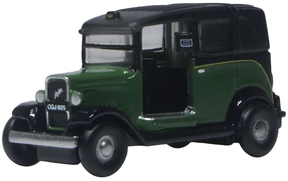 OXFORD 1/148 Austin Low Loader Taxi Green
