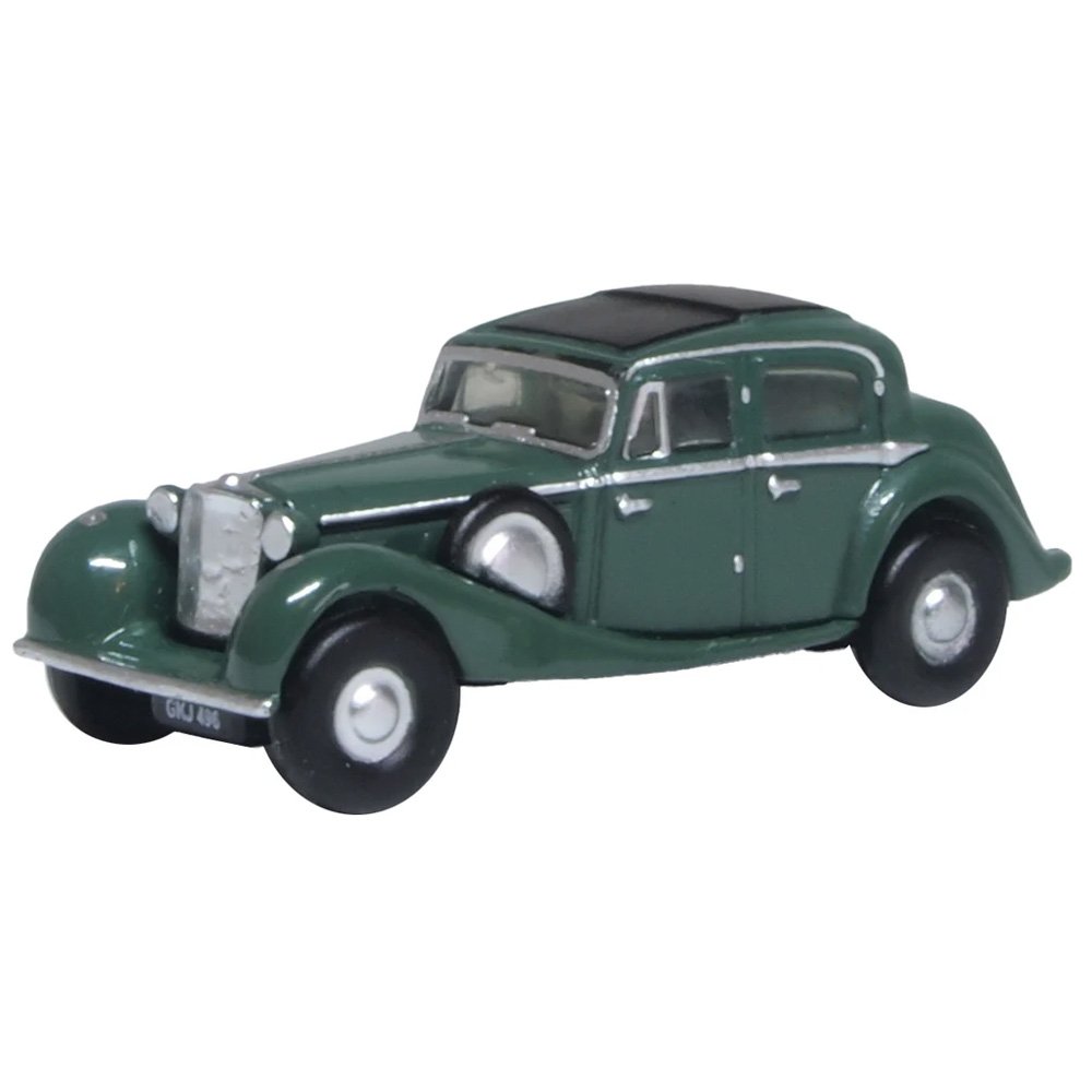 OXFORD JAGUAR SS - SUEDE GREEN