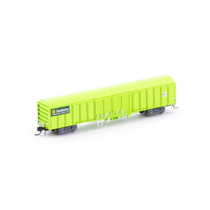 AUSCISION N Scale - RLSY Louvred Van - Sadleirs Transport Green - Single Wagon - Wagon Number: RLSY- (NNLV-13)