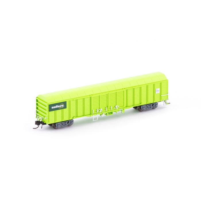 AUSCISION N Scale - RLSY Louvred Van - Sadleirs Logistics Green - Single Wagon - Wagon Number: RLSY- (NNLV-15)