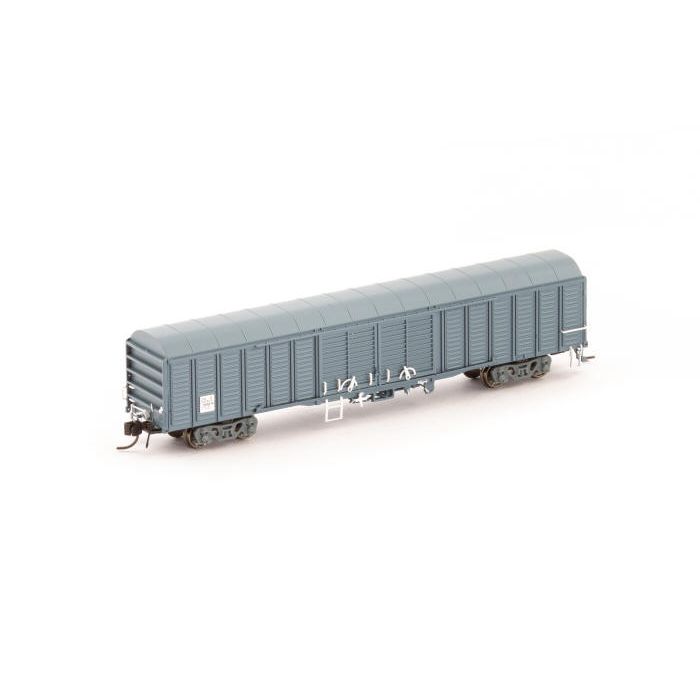 AUSCISION N Scale - RLUY Louvred Van - National Rail Grey - Single Wagon - Wagon Number: RLUY- (NNLV-17)