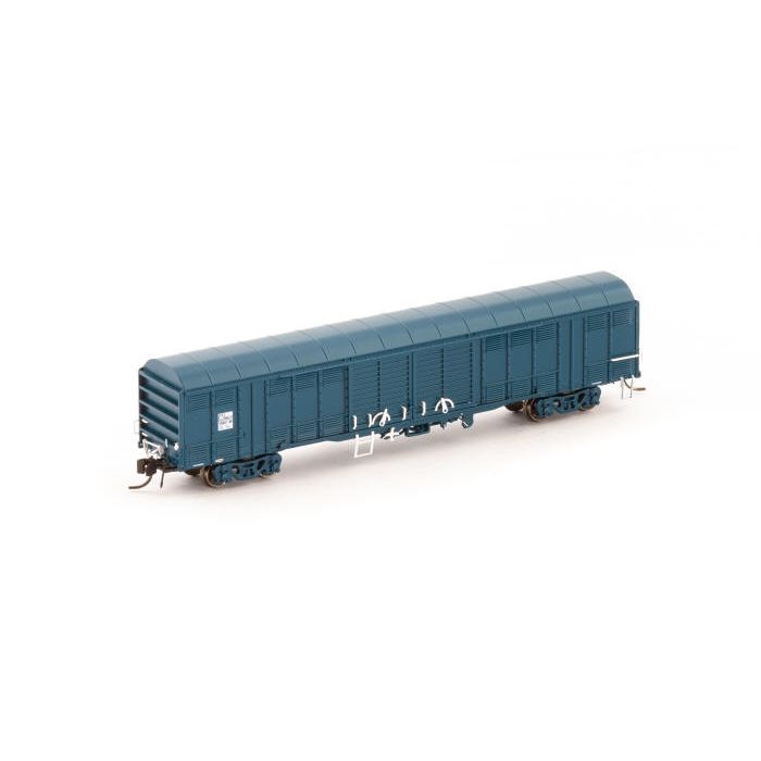 AUSCISION N Scale - NLKY Louvred Van - PTC Blue - Single Wagon - Wagon Number: NLKY- (NNLV-25)