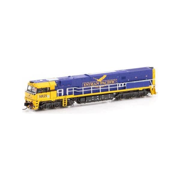 AUSCISION N NR25 Indian Pacific Mk3 - Blue/Yellow DCC Sound Fitted