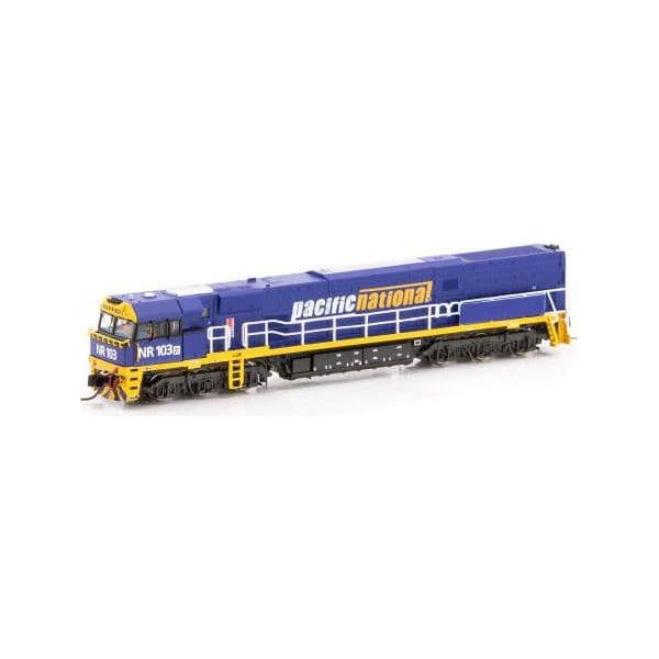 AUSCISION N NR103 Pacific National Trial Livery - Blue/Yellow DCC Sound Fitted