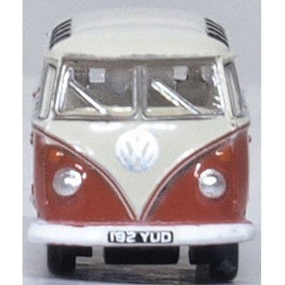 OXFORD N Sealing Wax Red/Beige Grey VW T1 Samba Bus
