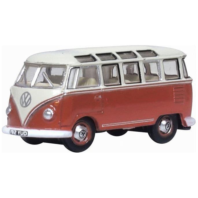 OXFORD N Sealing Wax Red/Beige Grey VW T1 Samba Bus