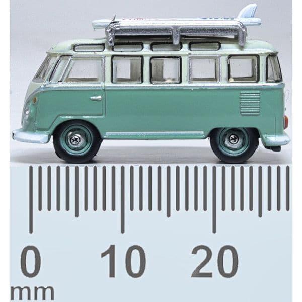 OXFORD N Turquoise Blue White VW T1 Samba Bus