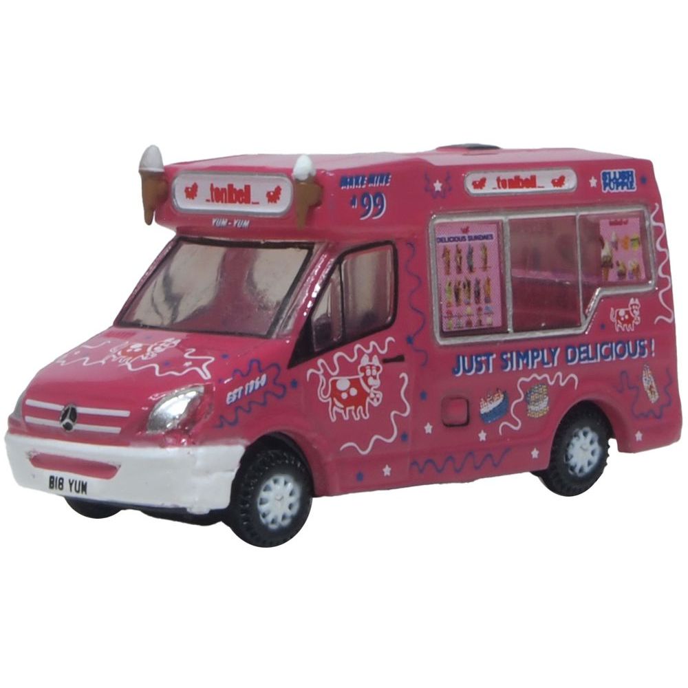 OXFORD 1/148 Whitby Mondial Ice Cream Van Tonibell