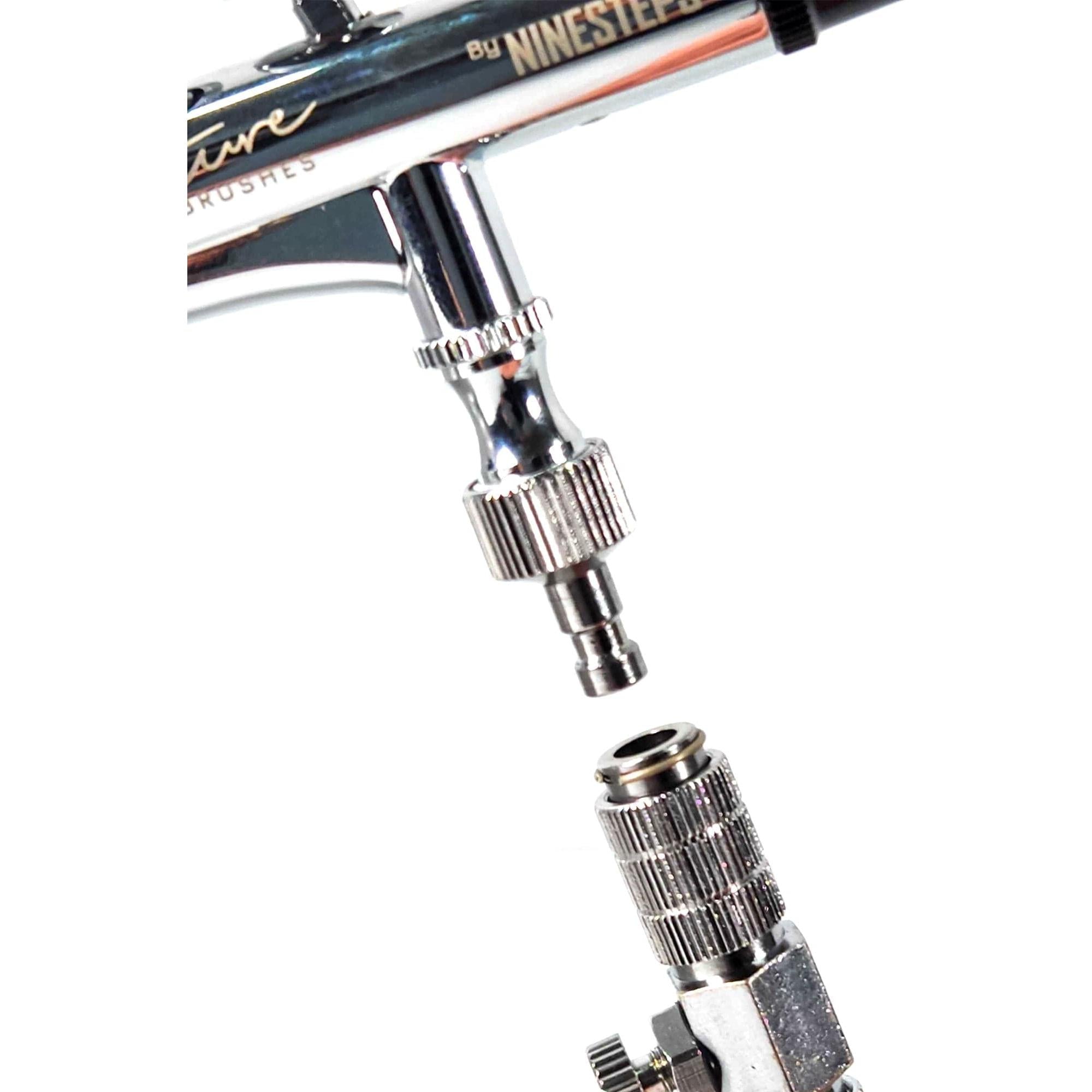 NINESTEPS Airbrush Quick Release with MAC Valve