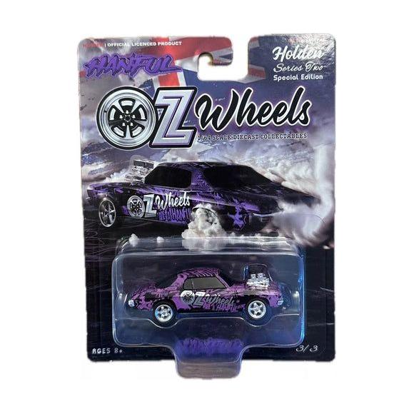 OZ LEGENDS 1/64 HANFUL - Oz Wheels Wrapped - Holden HQ Monaro