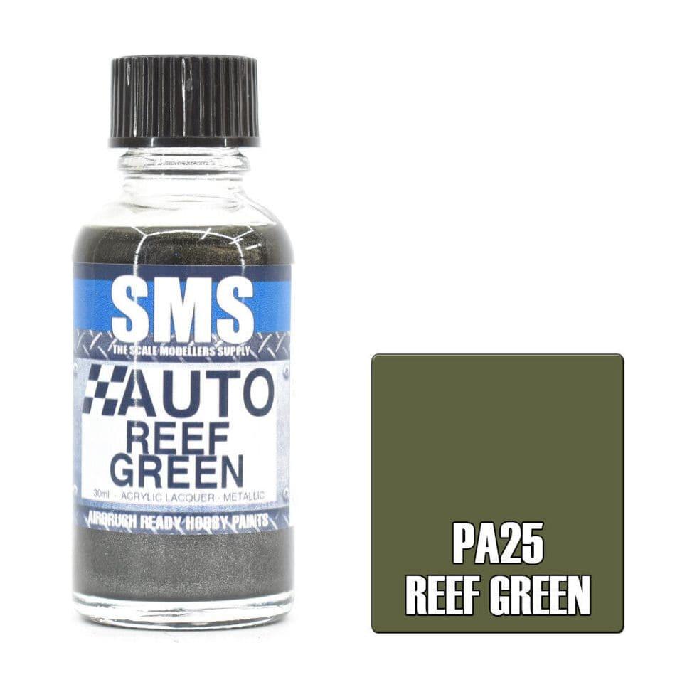 SMS Auto Colour Reef Green Lacquer Gloss 30ml