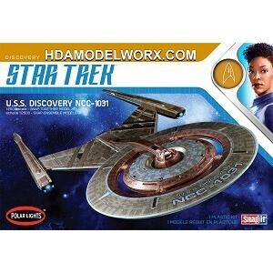Polar Lights 1/2500 Star Trek U.S.S. Discovery 2T Plastic Model Kit