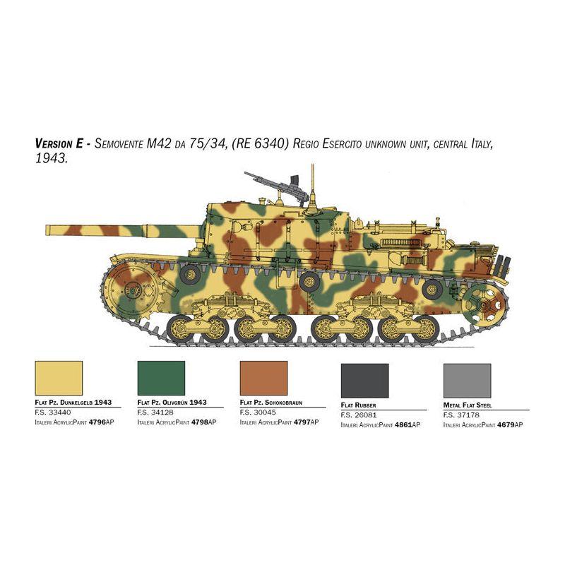 ITALERI 1/35 Semovente M42 da 75/34
