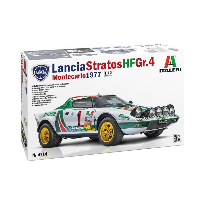 ITALERI 1/12 Lancia Stratos HF Gr.4 Monte Carlo Rally 1977
