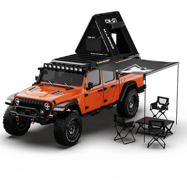 Rlaarlo JK07PROG Wrangler PRO Orange ARTR 1/7 BLS