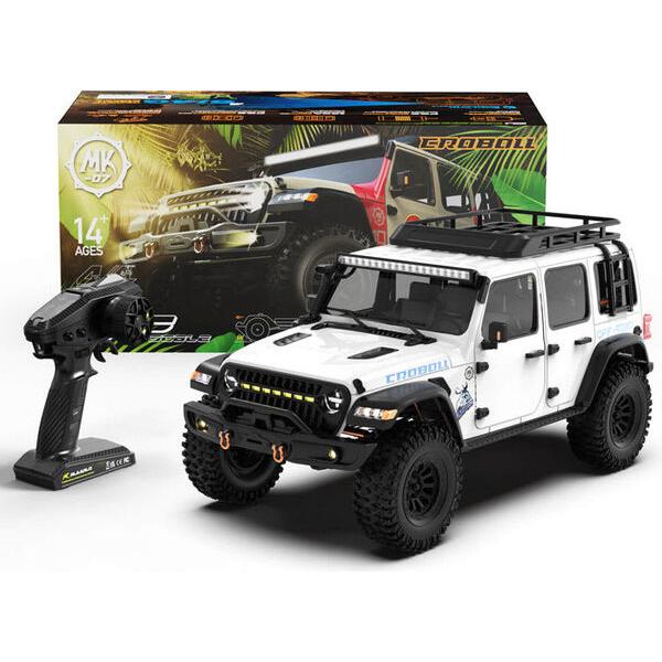 Rlaarlo MK07W-BS Croball MK-07 White ARTR 1/7th BLS