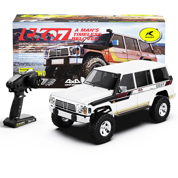 Rlaarlo TK07W White ARTR 1/7 BLS Crawler